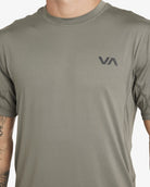 RVCA Sport Vent SS Tee SLE S