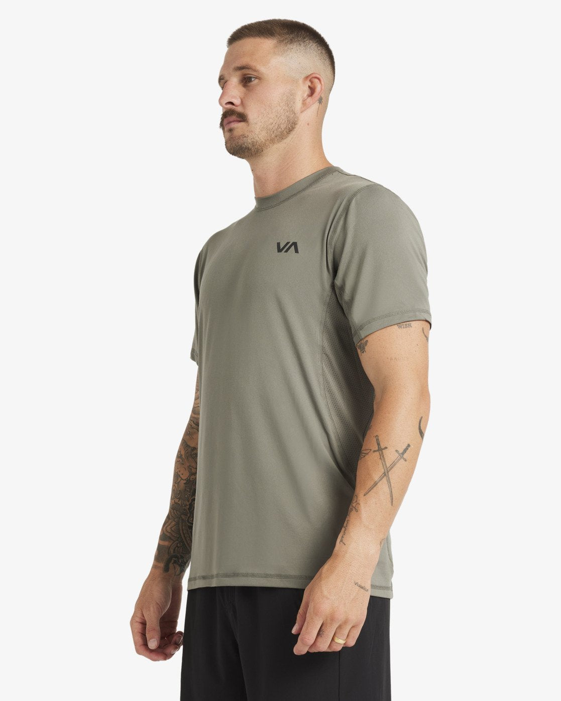 RVCA Sport Vent SS Tee SLE S