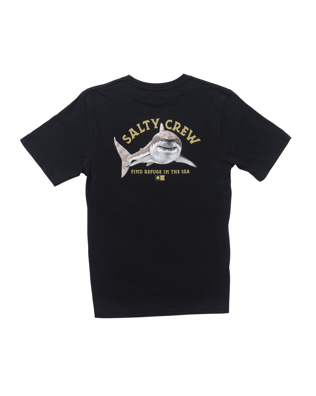 Salty Crew Lurking Boys SS Tee Black L