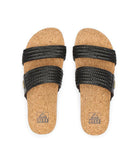 Reef Vista Braid 2 Womens Sandal Black-Cork 7.5