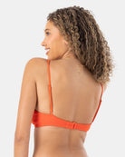 Roxy Aruba Knot Bralette RED S