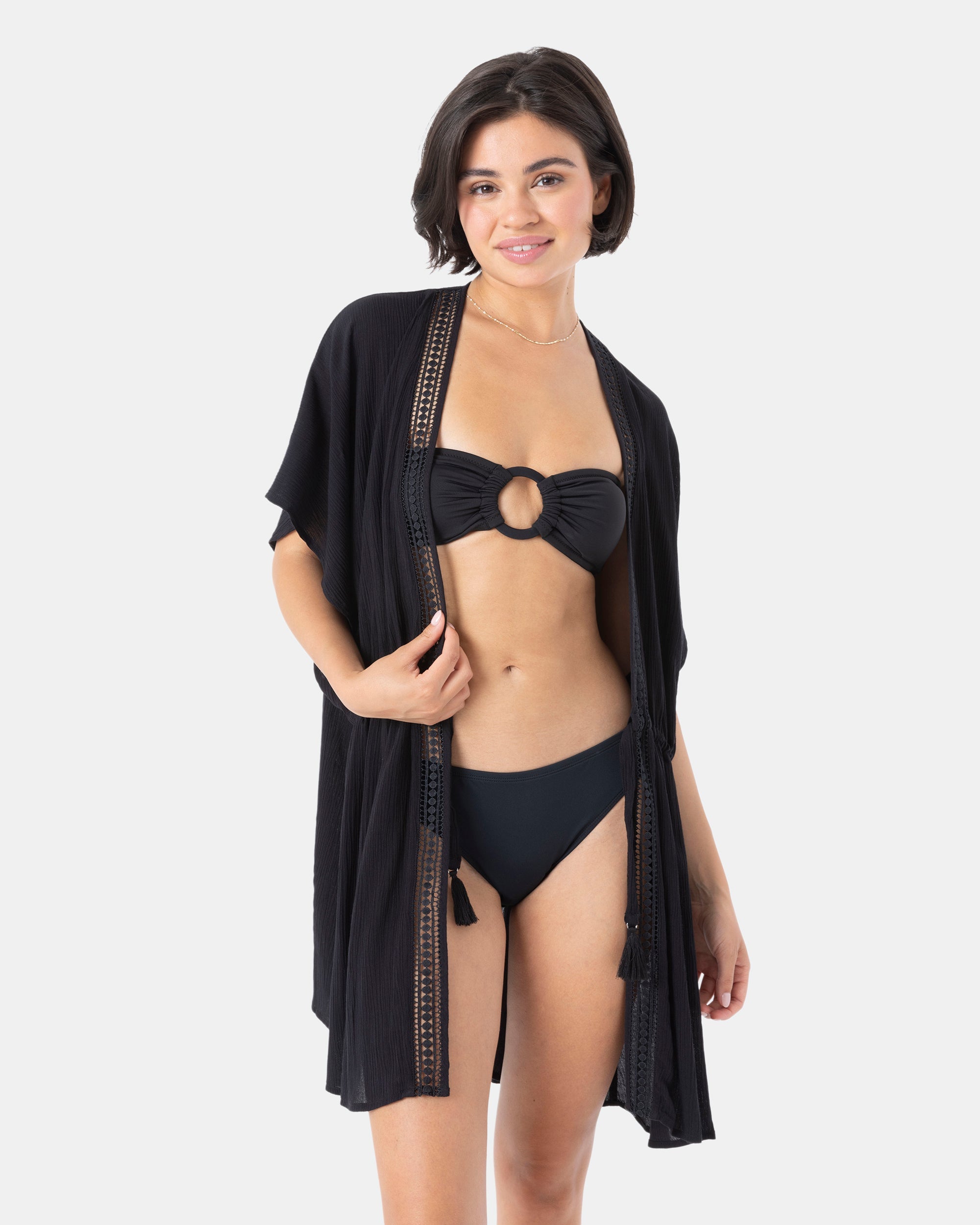 Roxy Sun Kissed Kimono Lace ANR L