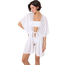Roxy Sun Kissed Kimono Lace WHT L