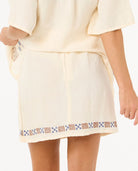 Rip Curl San Carlos Embroidered Mini Skirt  2279 LILY M