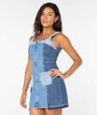 Roxy Sami Denim Mini Dress BPR L