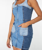 Roxy Sami Denim Mini Dress BPR S