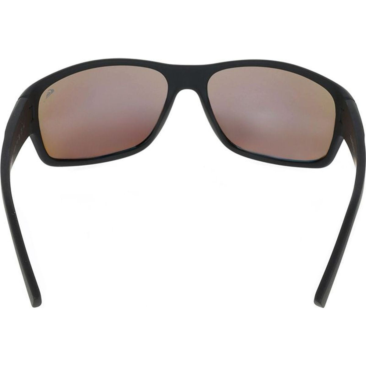 Quiksilver Wind Wave Polarized Sunglasses Rubberized Black BlueMirror