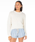 Roxy Enchanted Sky Crewneck Sweater TEC0 XS