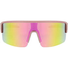 Roxy Aqua Marina Polarized Sunglasses BeachedMauve PinkGreenMirror