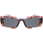 Roxy Cave Pearl Polarizrd Sunglasses PinkMultiDemi Smoke