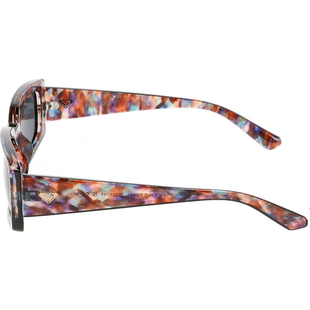 Roxy Cave Pearl Polarizrd Sunglasses PinkMultiDemi Smoke