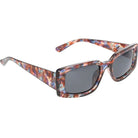 Roxy Cave Pearl Polarizrd Sunglasses PinkMultiDemi Smoke