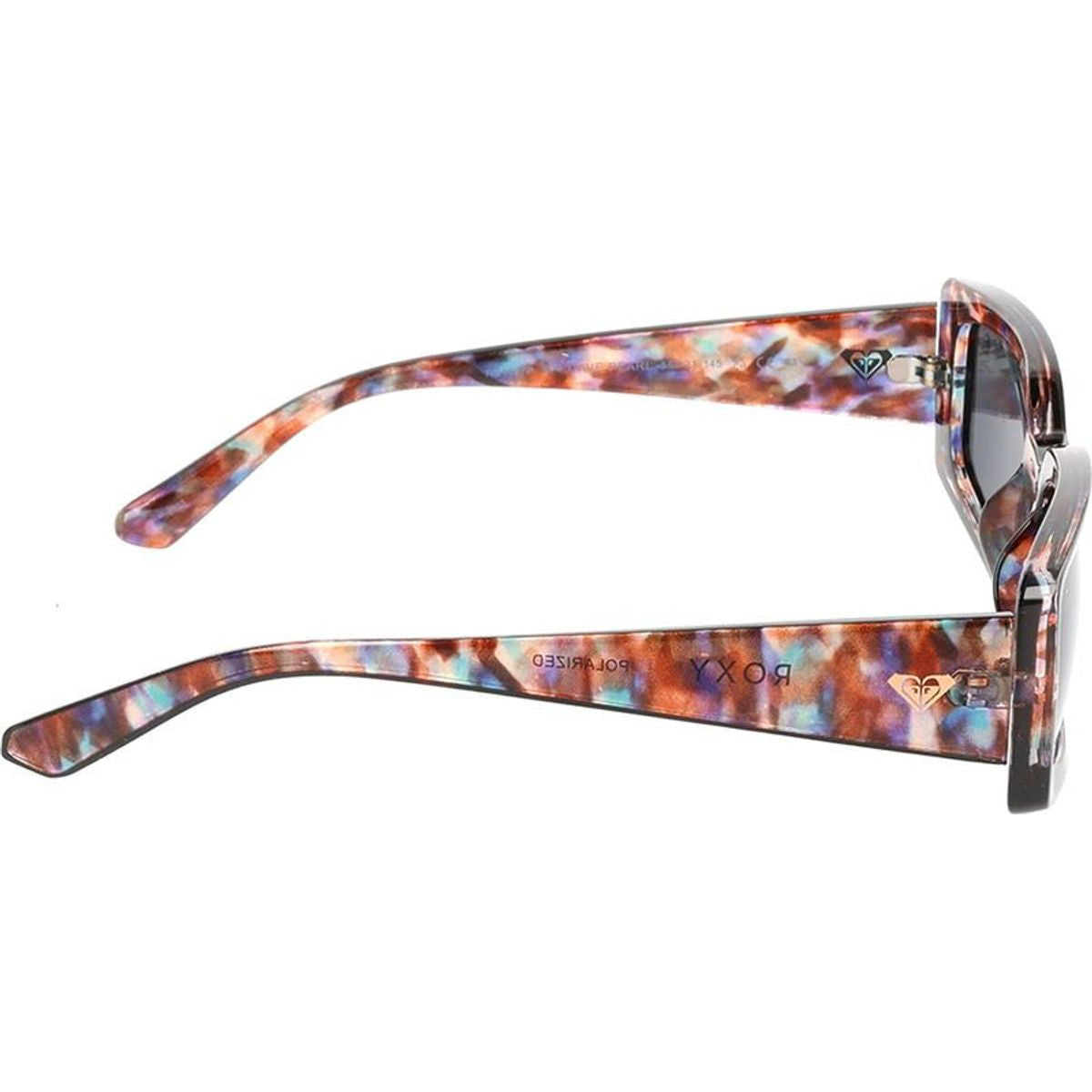 Roxy Cave Pearl Polarizrd Sunglasses PinkMultiDemi Smoke