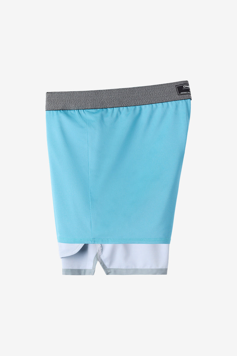 O'neill Perform Light Lined Elastic Waste Boardshorts  LGR L
