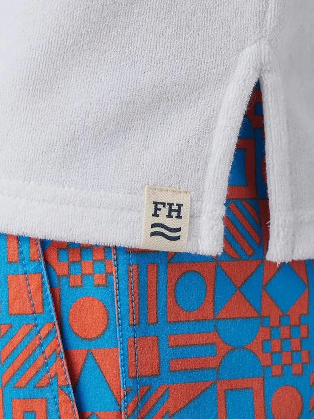 Fair Harbor Ravello Terry Polo  White XL