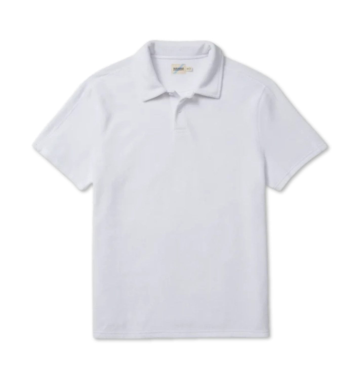 Fair Harbor Ravello Terry Polo  White XL