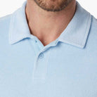 Fair Harbor Ravello Terry Polo  LightBlue S