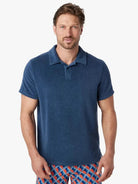 Fair Harbor Ravello Terry Polo  Navy S