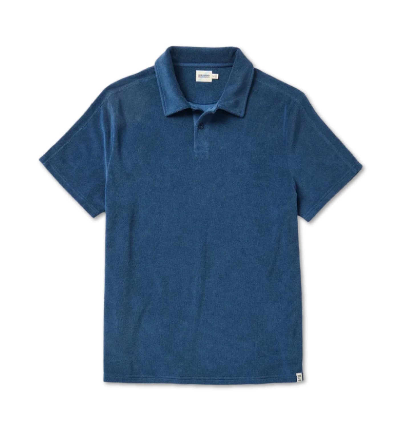 Fair Harbor Ravello Terry Polo  Navy M