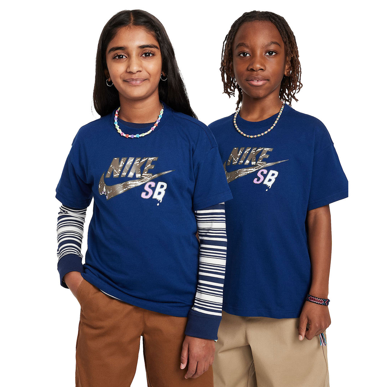 Nike SB HBR Kids Tee BlueVoid S