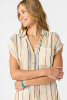 O'Neill Kamilla Stripe Romper IVR L