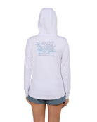 Salty Crew Womens A Frame Hooded Sunshirt White XL