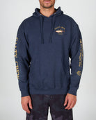 Salty Crew Ahi Mount Hood Fleece NavyHeather M