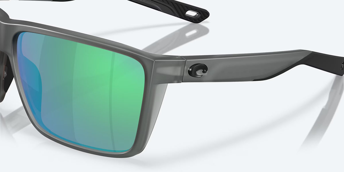 Costa Del Mar Rincon  11 Polarized Sunglasses MatteSmokeCrystal GreenMirror580G