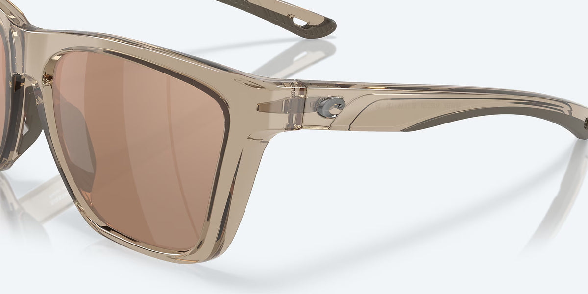 Costa Del Mar Panga 11 Polarized Sunglasses Taupe CopperSilverMirror 580G