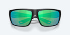 Costa Del Mar Fly Line Polarized Sunglasses MatteBlack GreenMirror 580G