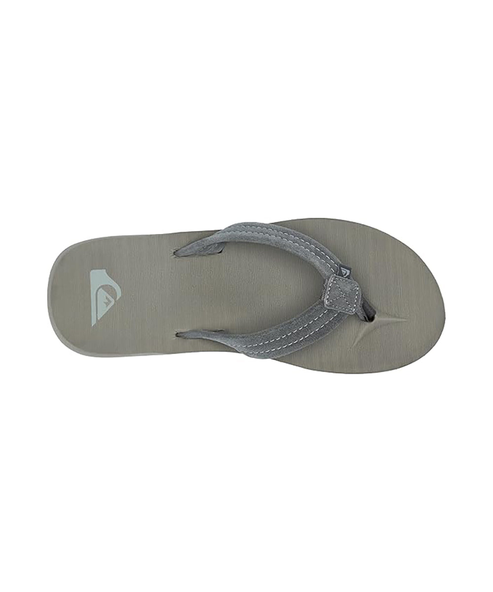 Quiksilver Carver Suede Core Mens Sandal SYJ1-Grey1 10