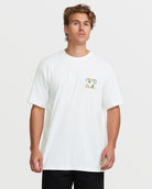 Billabong Crayon Wave Premium SS Tee WHT M
