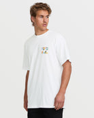 Billabong Crayon Wave Premium SS Tee WHT L