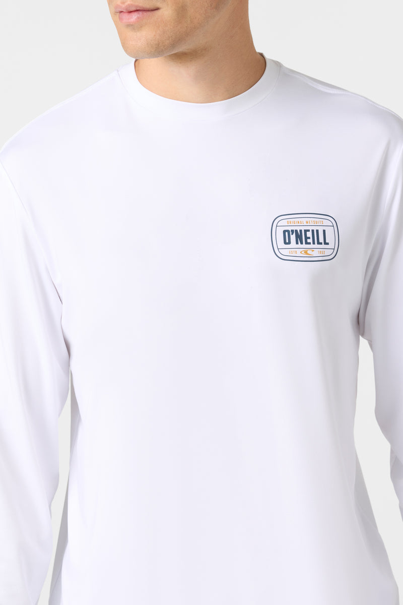 O'Neill Traveler UPF LS Tee WHT S