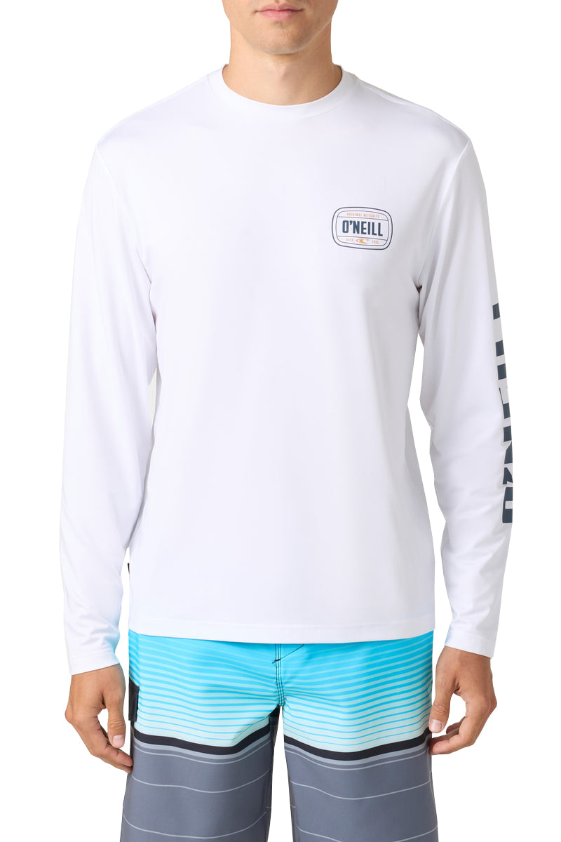 O'Neill Traveler UPF LS Tee WHT L