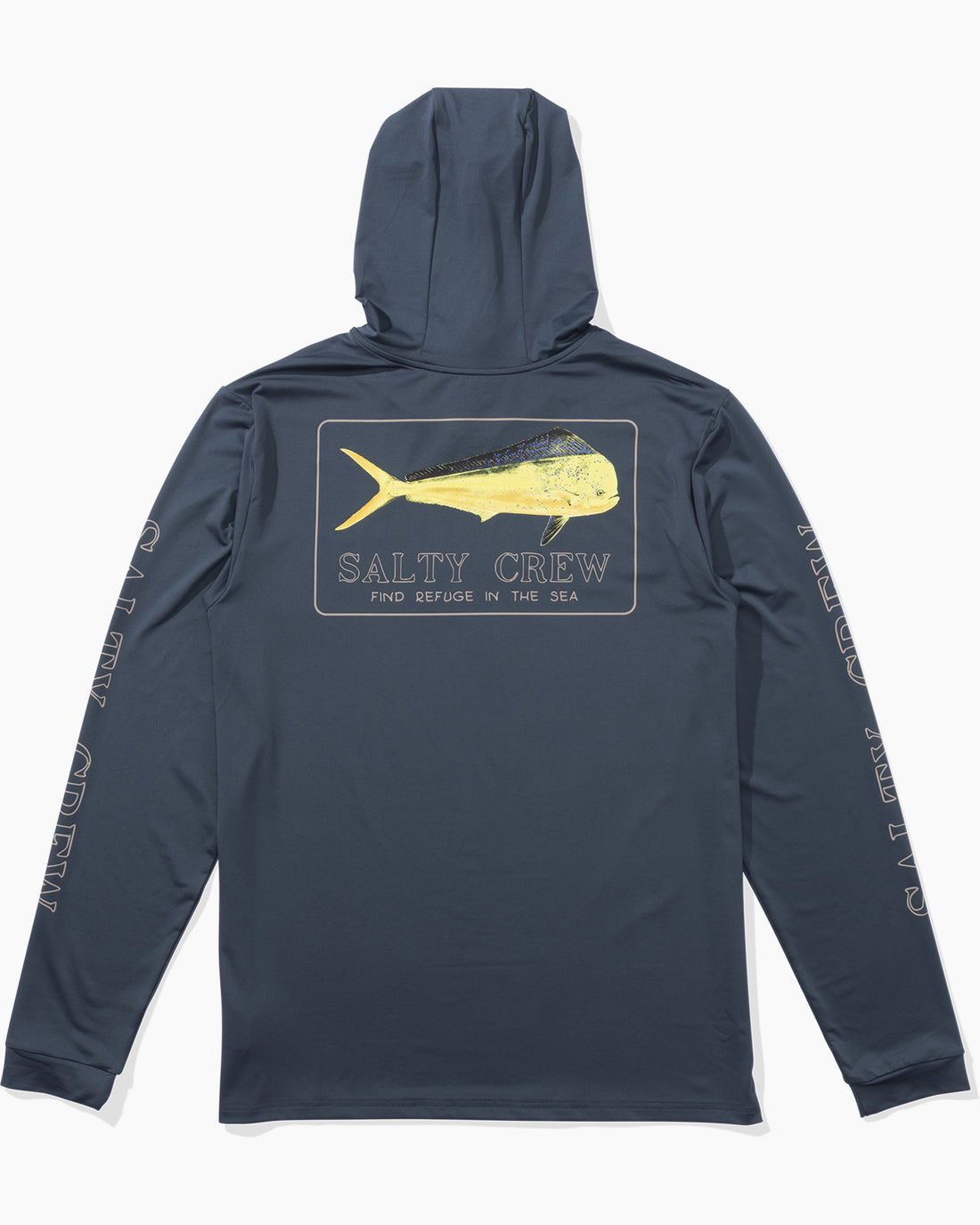Salty Crew Golden Mahi Hood Sunshirt Bluefin XXL