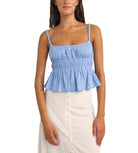 Rhythm Tyler Baby Doll Top COR S