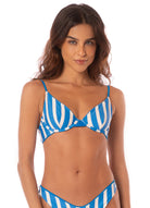 Maaji Ocean Blue Dainty Bikini Top BrightBlue L
