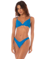 Maaji Ocean Blue Dainty Bikini Top BrightBlue L