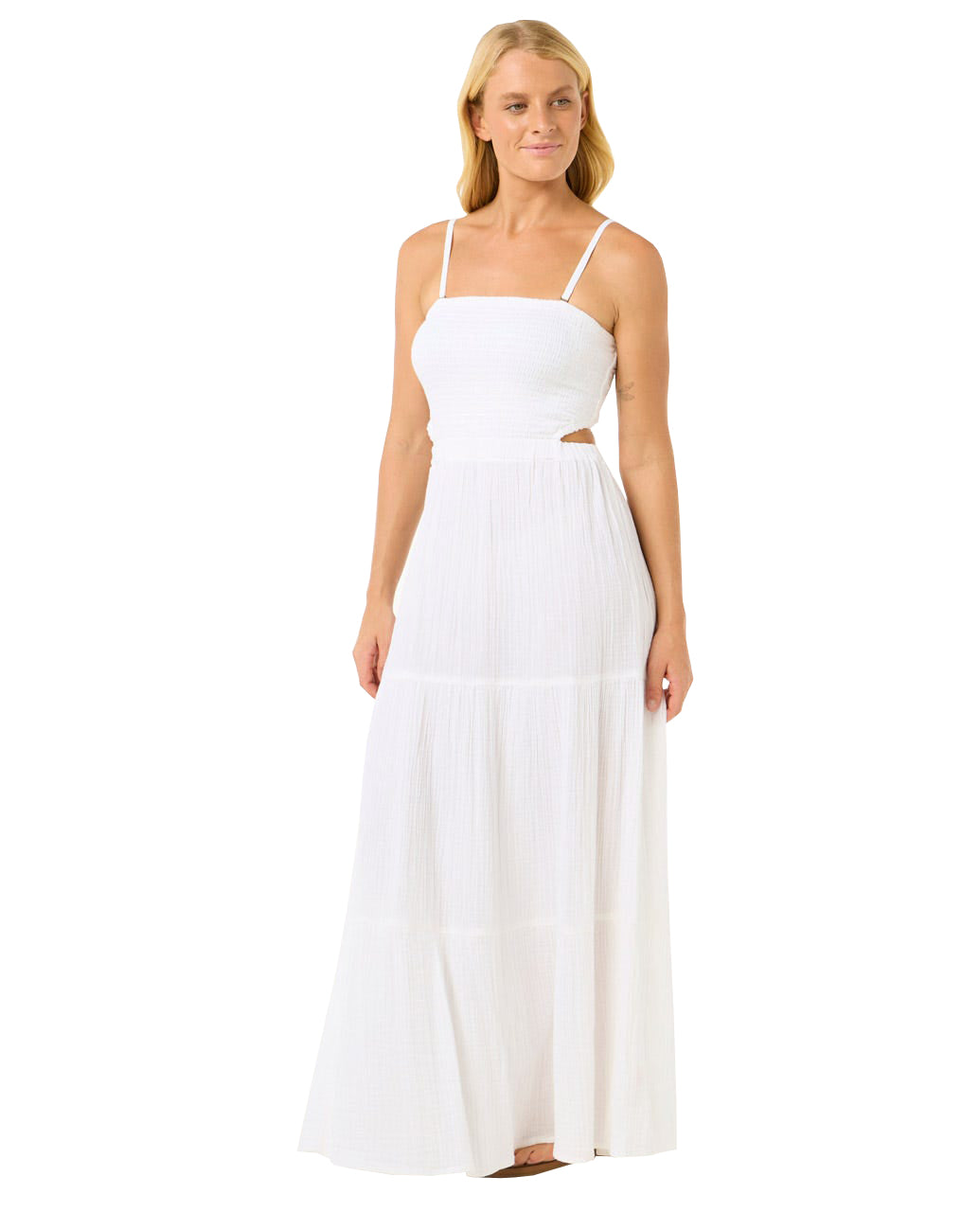 RIP CURL PREMIUM SURF MAXI DRESS 1000-White XS