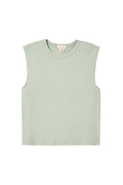 Brixton Carefree Organic Garment Dyed Muscle Tee SGGRN L