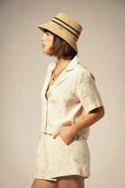 Brixton Silky Jacquard Short WHCFJ S