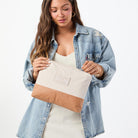 Aloha Mid Pouch Dipped - Toffee/Sandstone