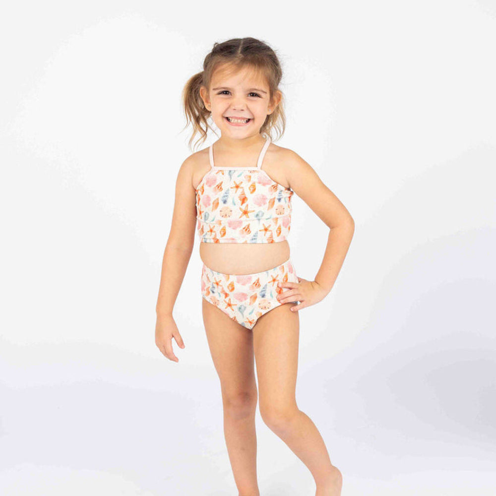 Emerson And Friends Girls Bikini Swimsuit Beige-Multi 8K