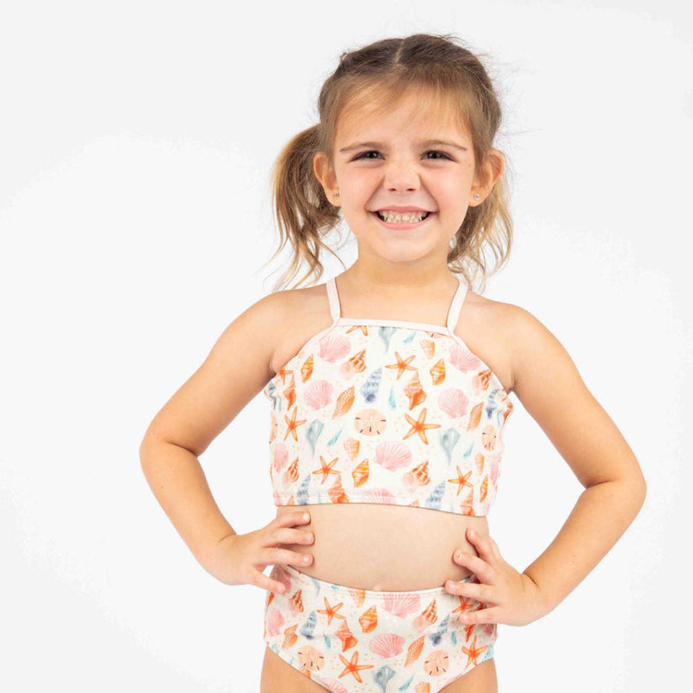 Emerson And Friends Girls Bikini Swimsuit Beige-Multi 8K