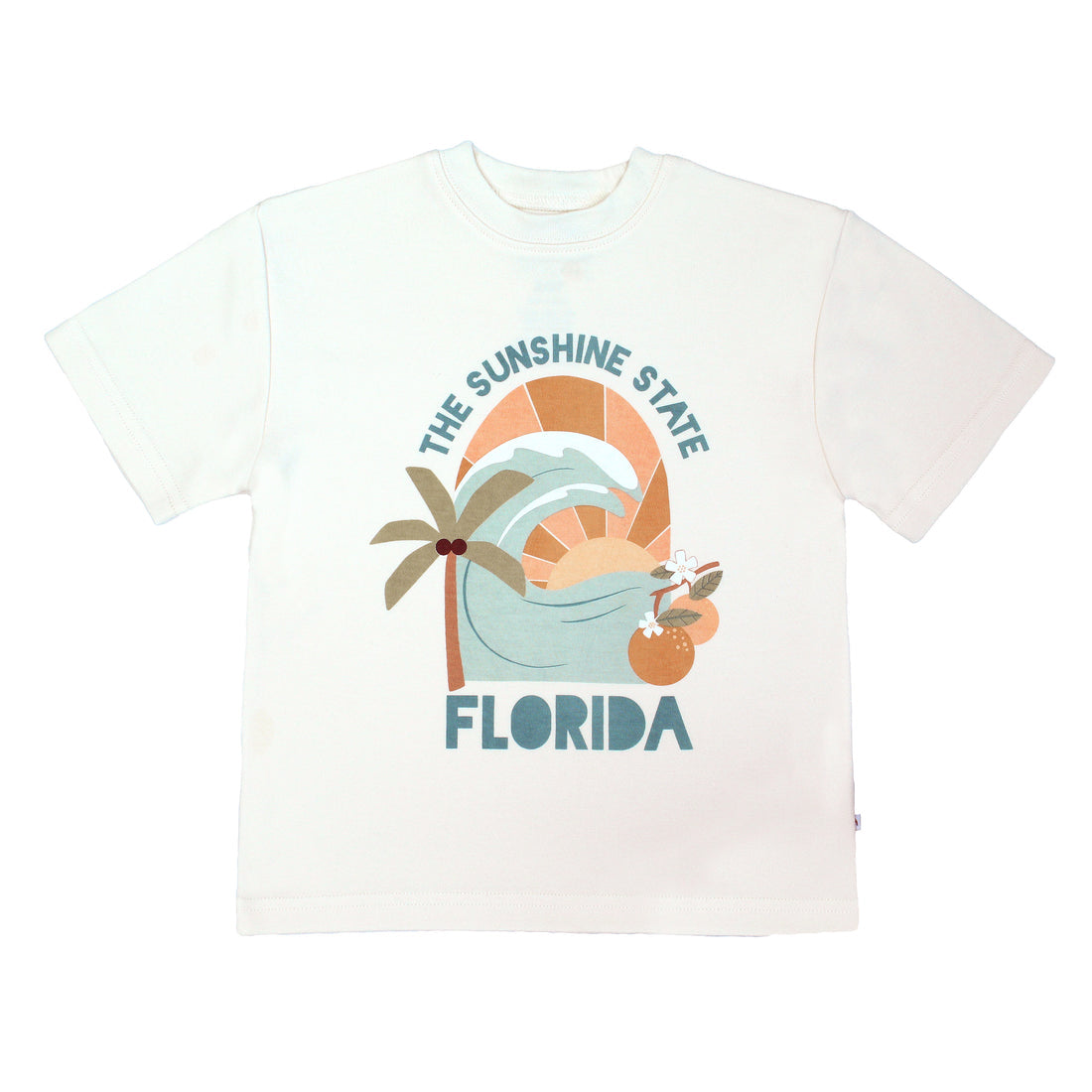 Emerson and Friends SS Tee FloridaSunshine 6/7T