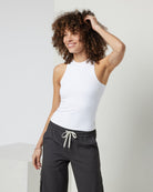 Vuori AllTheFeels Crew Tank WHT XS