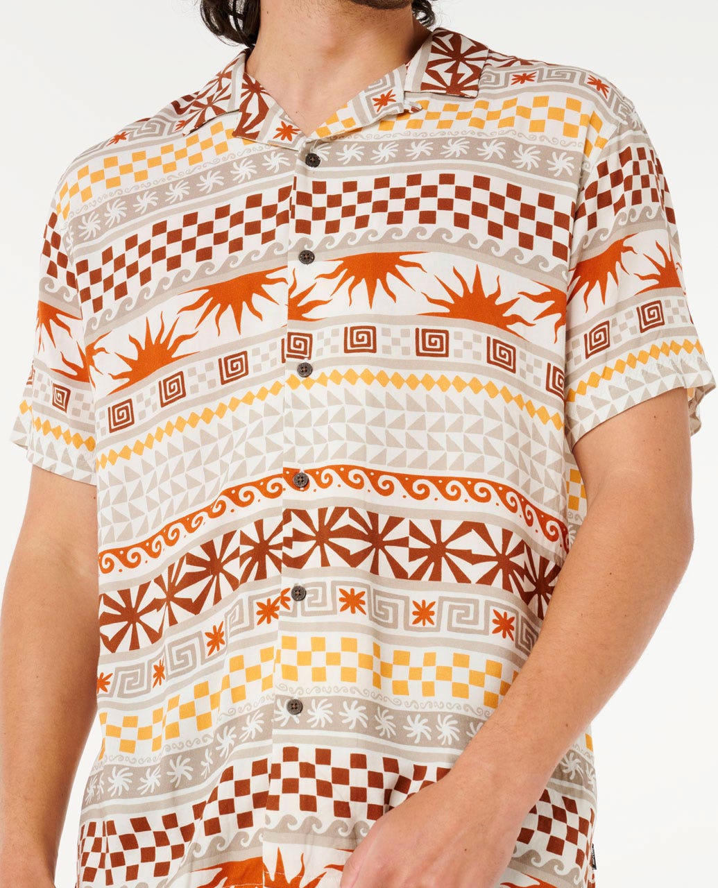Rip Curl Fun Times SS Woven 1257-BurntOrange M