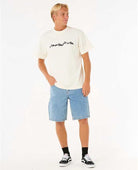 Rip Curl Raw Energy Dolphin SS Tee 3021-Bone XL