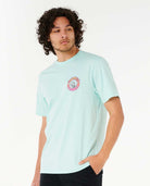 Rip Curl Shred Til SS Tee 8089-LightAqua M